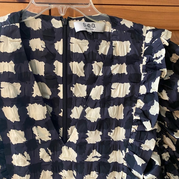 TOTAL STEAL! Sea New York Ginger Gingham Dress GORGEOUS - Picture 12 of 12